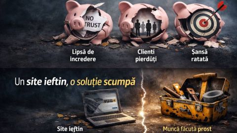De ce un site ieftin costă mai mult decât unul făcut bine de la început