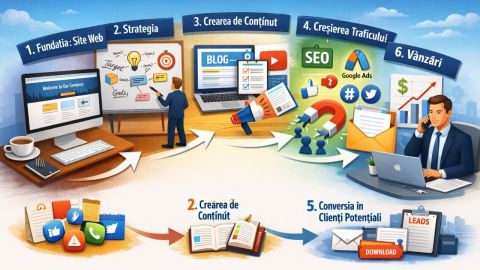 Sistemul complet de marketing în 6 pași
